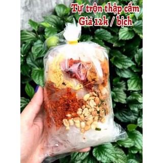 Bánh tráng trộn thập cẩm tự trộn "uy tin hang dau"
