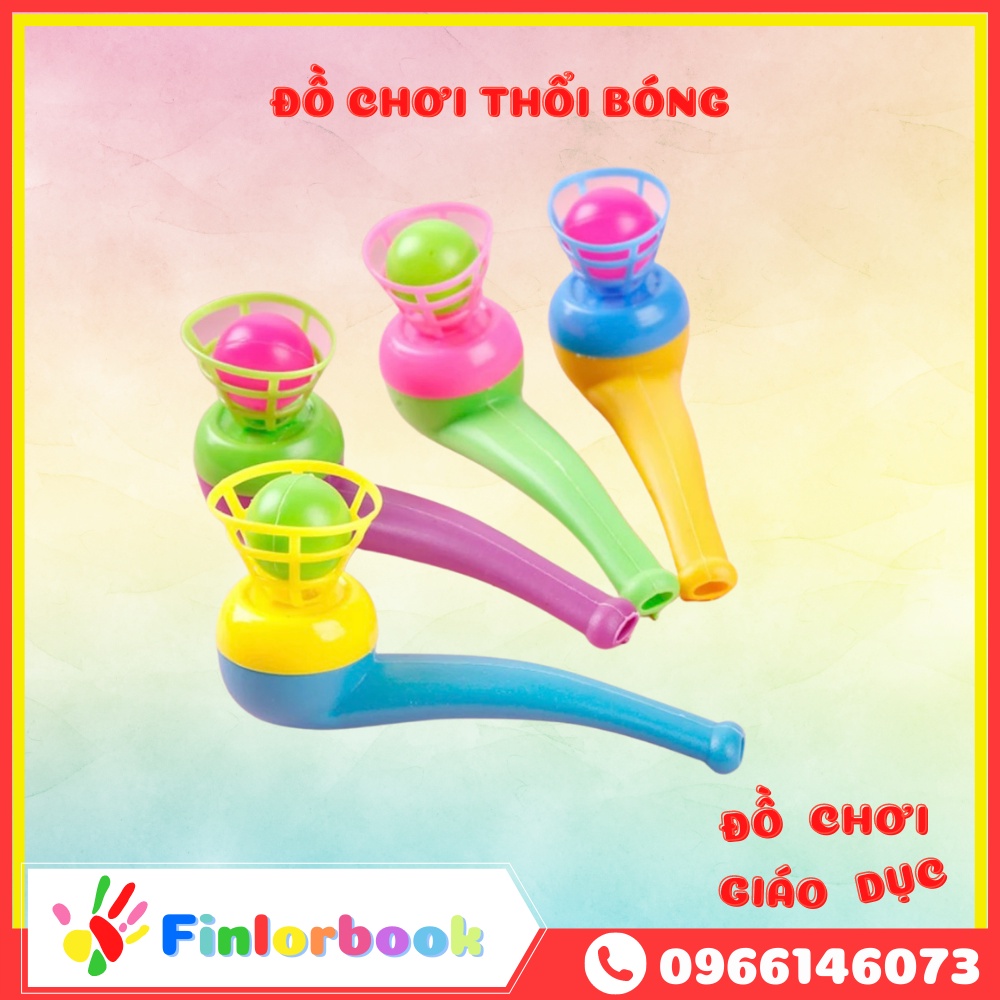 Đồ chơi thổi bóng tập thổi cho bé