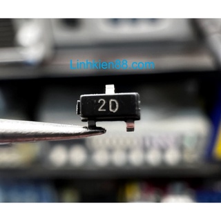 Tran transistor smd code 2d a92 ksp92 mps92 pnp 0.2a 300v sot-23 dán