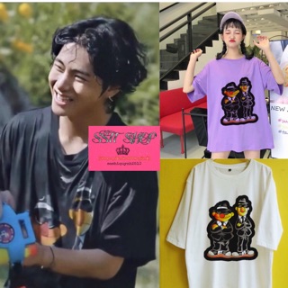 (Tặng ảnh BTS) Áo BTS V thám tử