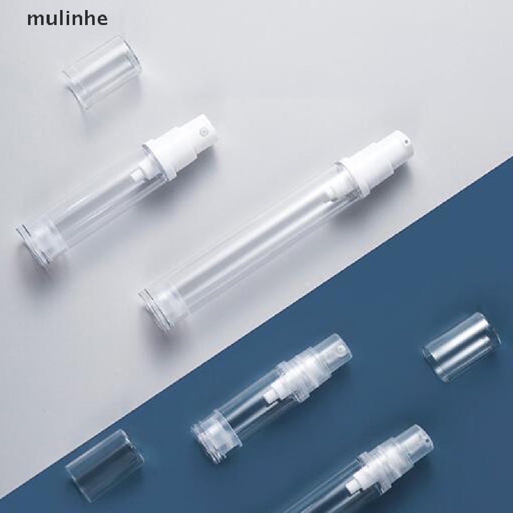 Set 2 Chai Nhựa Rỗng 5 / 10 / 15ml Dạng Bơm Đựng Mỹ Phẩm Tiện Dụng Khi Đi Du Lịch