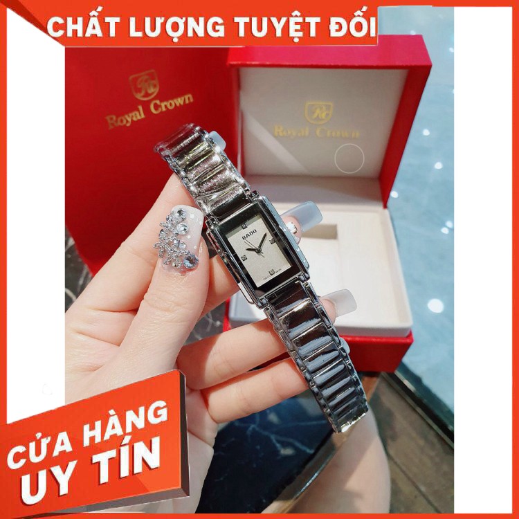 Đồng hồ nữ Rado dây thép không gỉ, bảo hành 12 tháng - Rado nữ