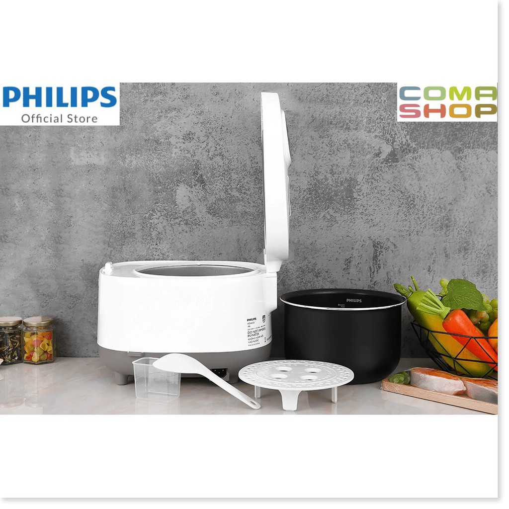 NỒI CƠM ĐIỆN TỬ PHILIPS HD4533/66 (1.8 LÍT) - HÀNG CHÍNH HÃNG BẢO HÀNH 24 THÁNG TOÀN QUỐC