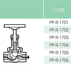 VAN CỬA NHIỆT 20/ VAN CỬA PPR MỞ 100% SIZE 20 MM- EUROPIPE