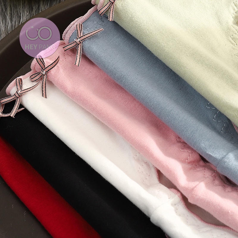 Quần lót nữ thun dễ thương phối viền trẻ trung chất vải mềm mại thoáng khí HEYPANG VN037