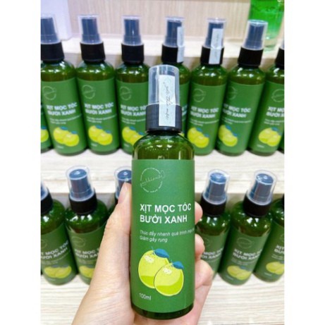 [APP MÃ _MPVC] ✅ Xịt tinh dầu Bưởi xanh 100ml giúp kích thích mọc tóc