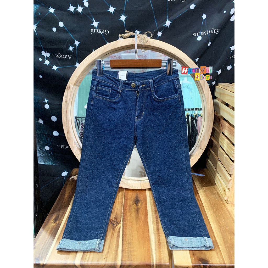 QUẦN JEAN SIZE ĐẠI LỬNG 9 TẤC TƯA LAI CO DÃN