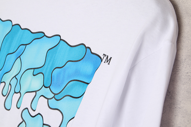 Áo thun ngắn tay phong cách Off White trẻ trung cho nam nữ 1209