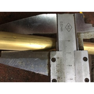 Đồng vàng đặc D14mm dài 1m