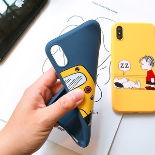 ⚡ ỐP IPHONE ⚡ Cậu Bé Charlie Và Snoopy ⚡