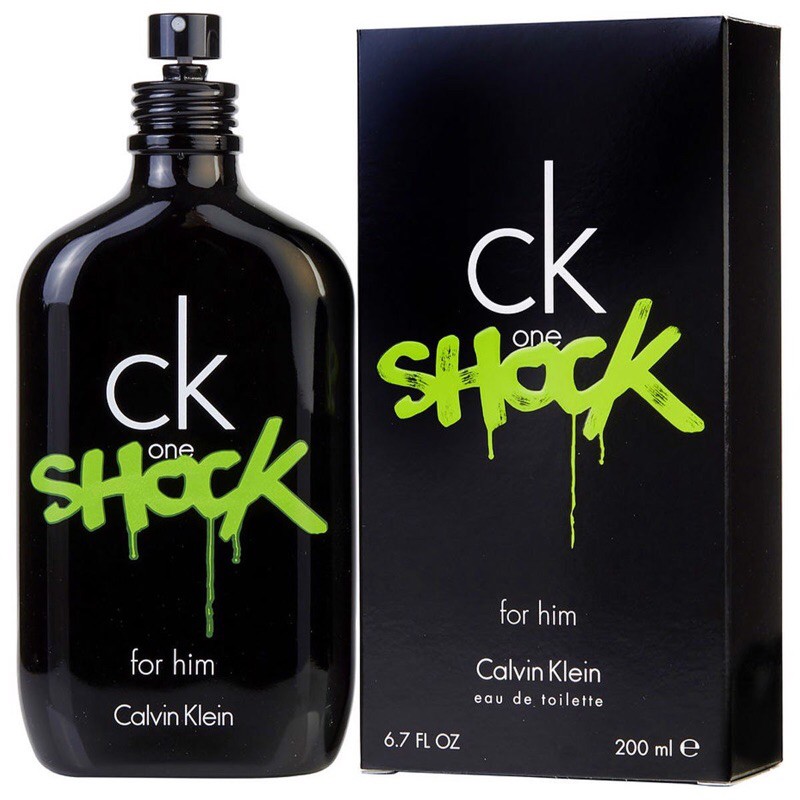 [CHÍNH HÃNG] Thanh lý nước hoa CK One Shock For Him 200ml Eau De Toilette