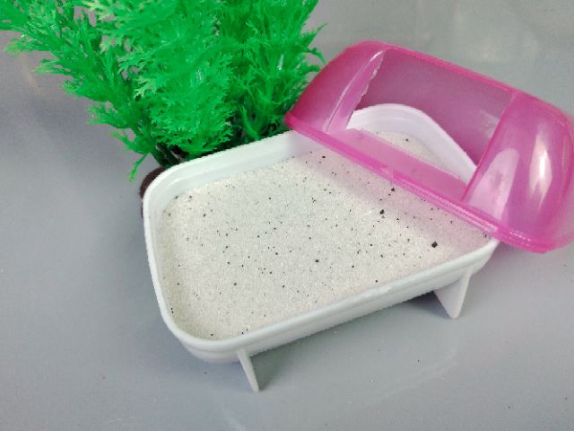 1 kg cát tắm khoáng diệt khuẩn cho Hamster-Đuôi Mập-Rat