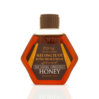 Mật ong tươi rừng tràm u minh forny 150ml, hsd: 2 năm