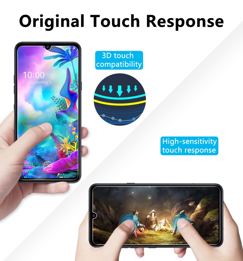 Kính cường lực 9H bảo vệ màn hình cho LG G8 G8S G8X G7 ThinQ G6 G5 V20