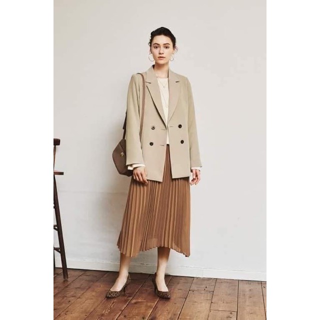 Chân váy dập li Gu Nhật | BigBuy360 - bigbuy360.vn