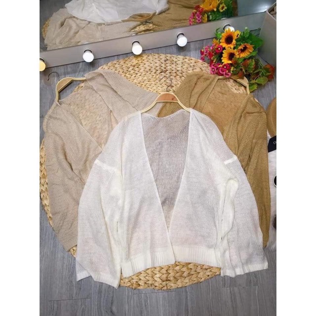 Áo khoác Cardigan Len Mỏng Siêu Hót Hít | BigBuy360 - bigbuy360.vn