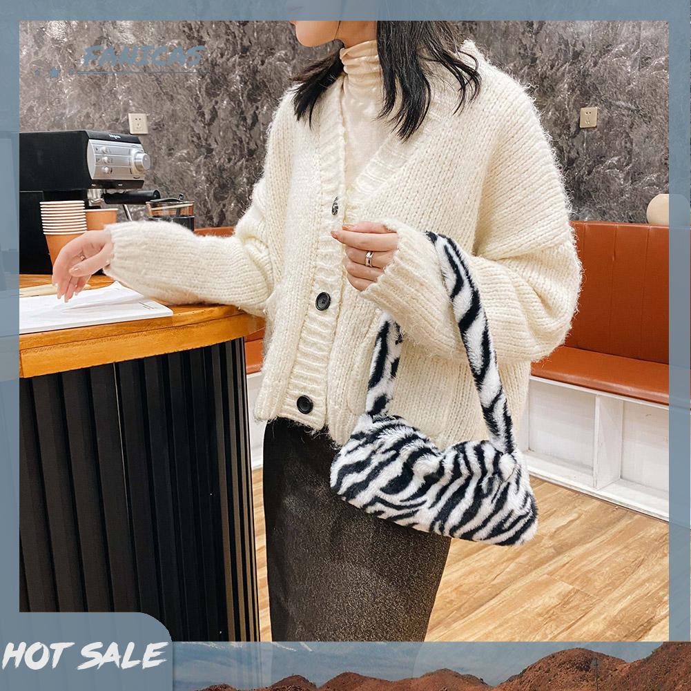 Túi Đeo Vai / Kẹp Nách Mini Họa Tiết Động Vật Phong Cách Retro Cho Nữ | BigBuy360 - bigbuy360.vn
