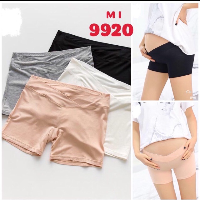 Quần đùi váy bà bầu 