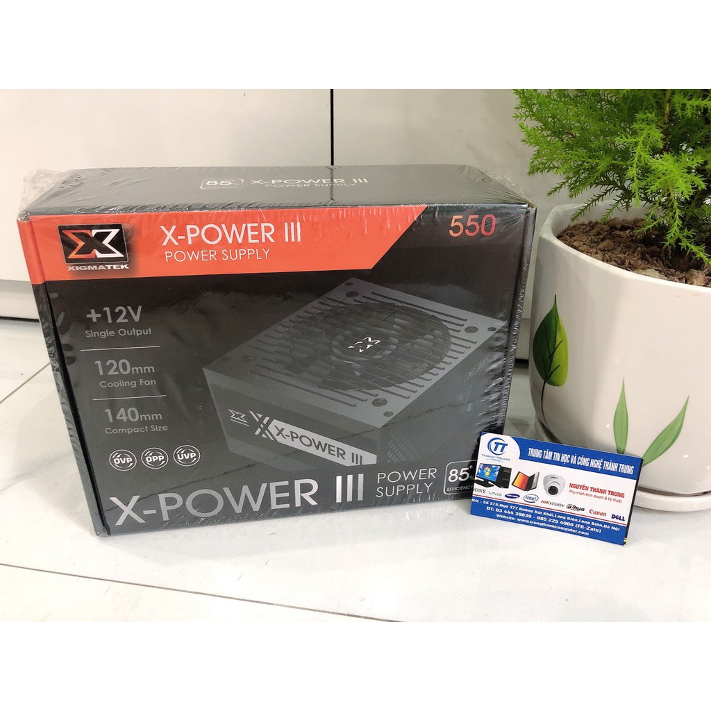 Nguồn máy tính XIGMATEK X-POWER III X-350 (EN45952) 250W - Phiên bản 2020 - Sản phẩm lý tưởng cho hệ thống GAME-NET