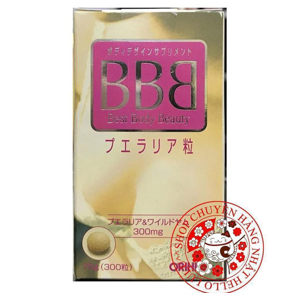 BBB (BEST BEAUTY BODY - ORIHIRO BB) - VIÊN UỐNG NỞ NGỰC SĂN CHẮC CHO PHÁI ĐẸP Nhật bản date 2021 | Thế Giới Skin Care