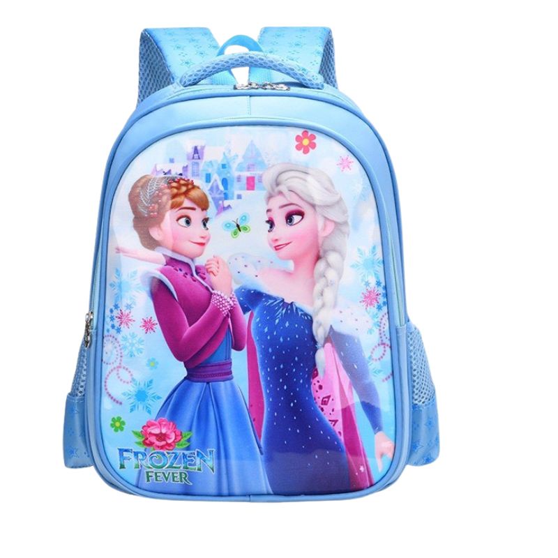 Balo cho bé trai bé gái đi học lớp 1 - 5 tiểu học, lớp lá , in hình siêu nhân, công chúa, ngựa pony siêu nhẹ BinBoKids