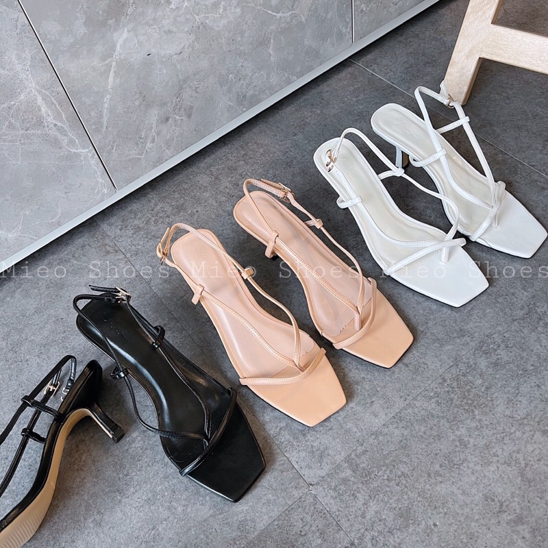 Guốc kẹp sandal MIEOSHOES ( G679 G680 G681 )