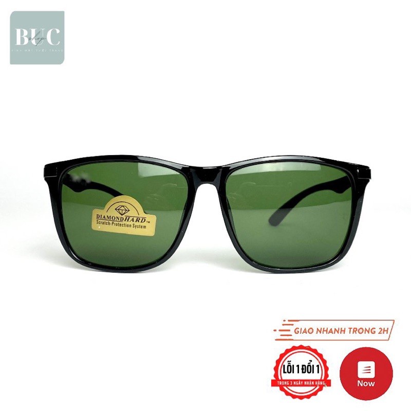 Kính mắt thủy tinh kim cương chông va đập 4129 BucShop dành cho nam nữ