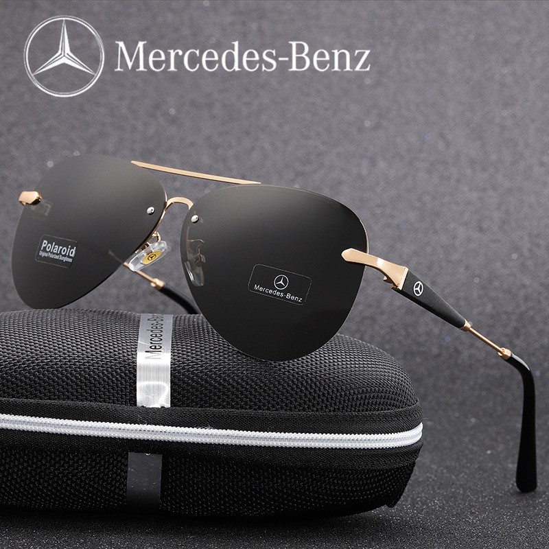 Kính Râm Phân Cực Nam Mercedes - Benz 743 Tròng Polaroid Cao Cấp