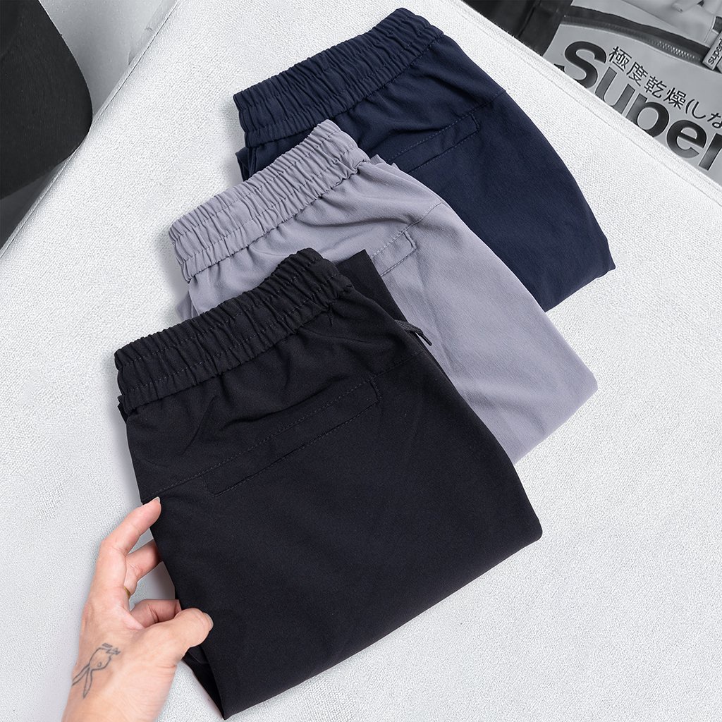 Quần Gió Nam Dài Ống Suông SK5 Chất Lương Cao Vải Đẹp Dáng Thể Thao Co Dãn Thoải Mái-S173 TR