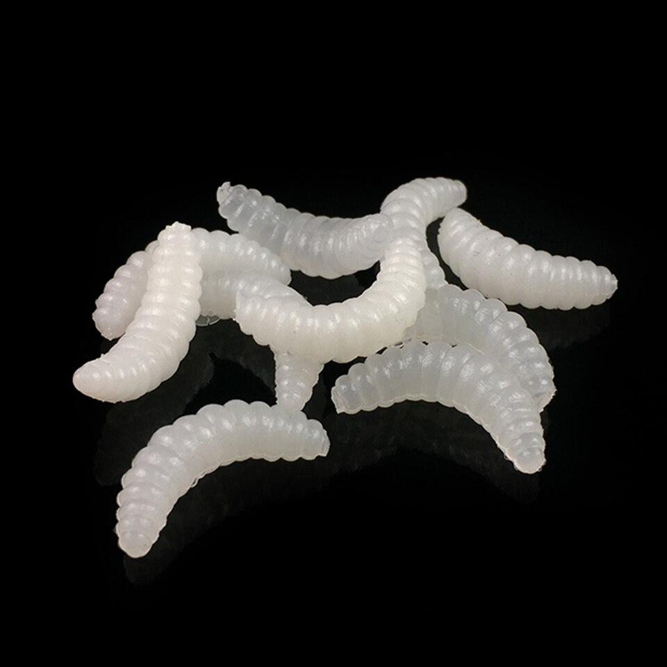 Set 50 Mồi Giả Mềm Thu Hút Câu Cá 2cm 0.5g