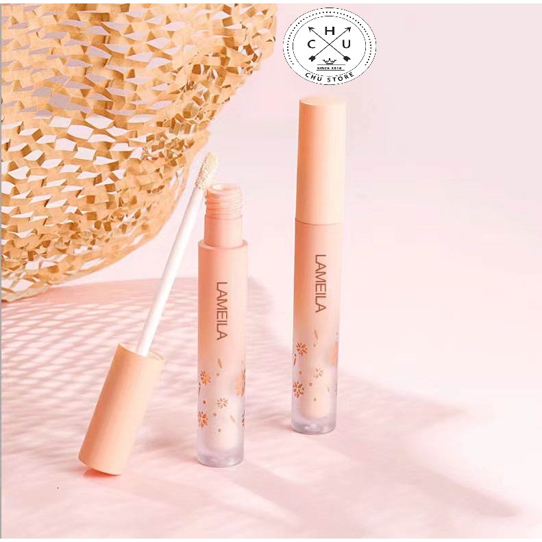 (Sỉ) Kem Che Khuyết Điểm Mịn Lì Tiệp Mọi Tông Da Kiểm Soát Dầu Hoa Sen Lameila Concealer The Saem Cover Perfection K18