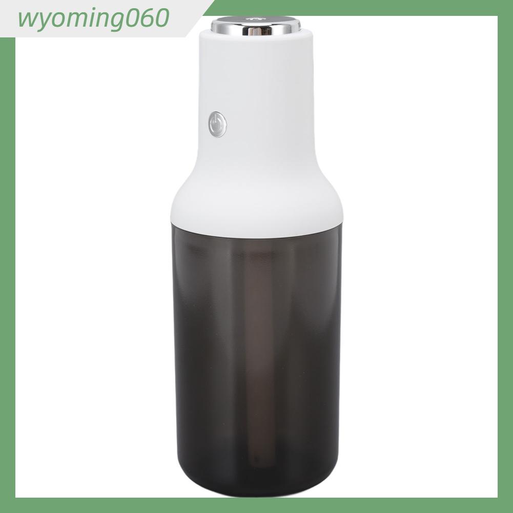 Wyoming060 Máy tạo độ ẩm không khí mini di động cho ô tô chạy bằng USB đa năng với đèn LED xung quanh 300ml