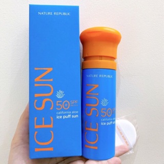 Kem Chống Nắng Ice Sun Nature Republic California Aloe SPF50+ PA+++ (Mẫu 2020)