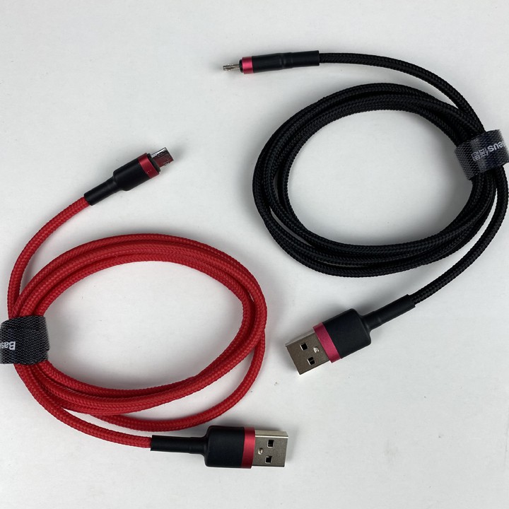 Dây sạc nhanh Samsung micro USB chống gãy Baseus 1met/2met - Mã TZMC698