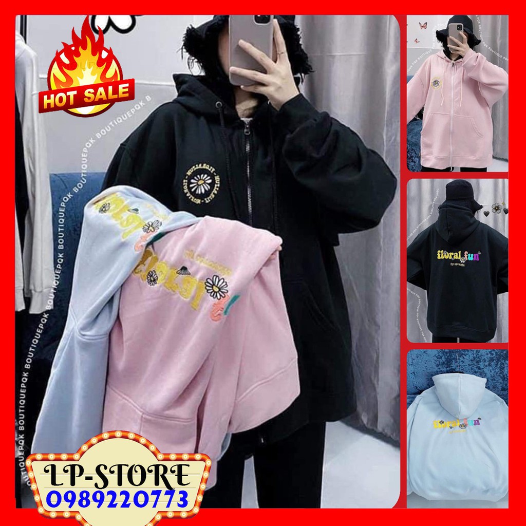 [FREESHIP] Áo Hoodie - Áo Khoác Nỉ Nam Nữ Unisex FLORALFULL Cực Hot - Kèm DEAL Sốc | BigBuy360 - bigbuy360.vn