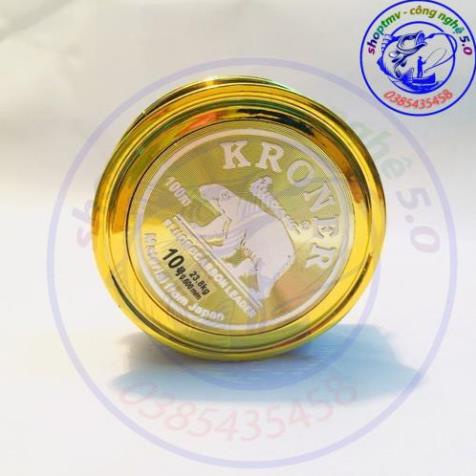 Dây cước câu cá 7 màu KRONER - cước con gấu đủ kích cỡ