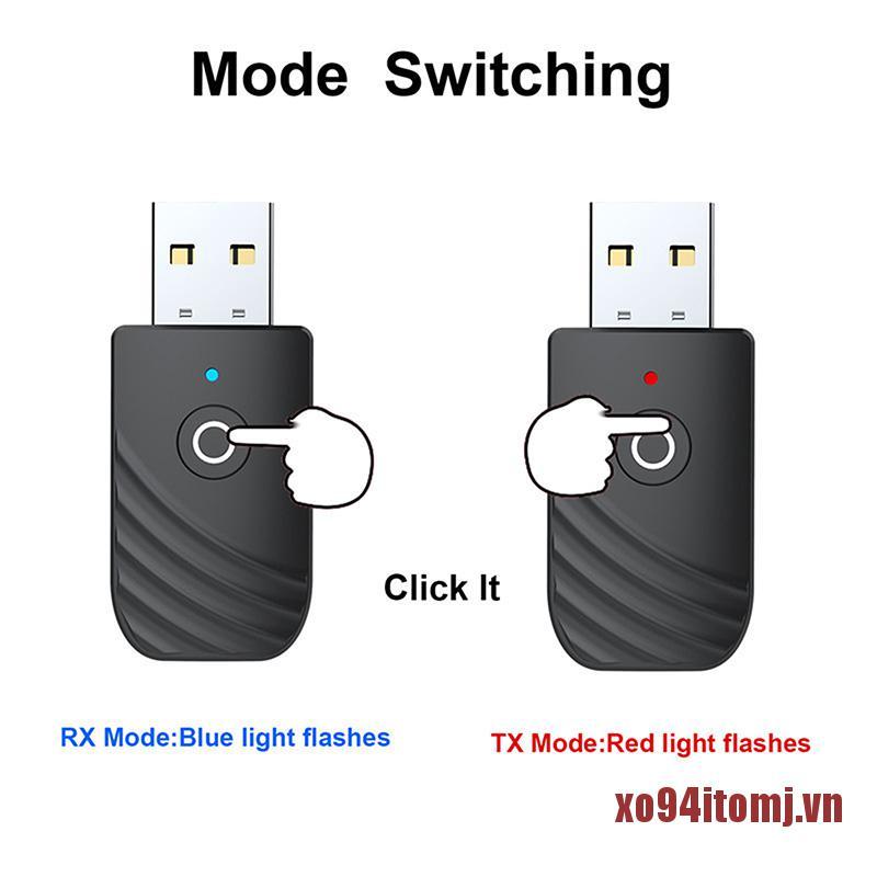 Usb Phát Tín Hiệu Bluetooth 5.0 2 Trong 1 Cho Tv Xmj