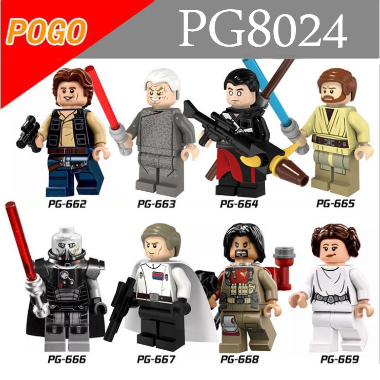 Đồ chơi lắp ráp mô hình Minifigures nhân vật STAR-WAR PG8024