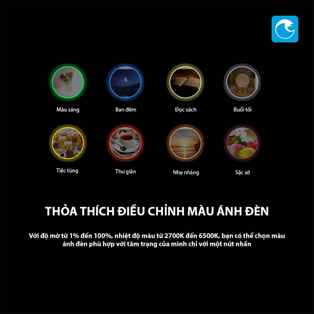 Bóng đèn LED thông minh wifi Sonoff