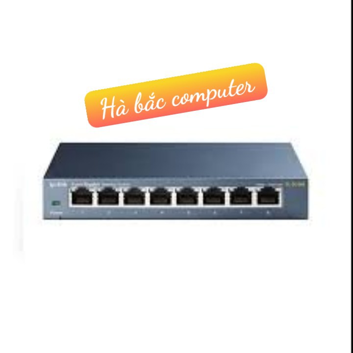 Bộ Chia Mạng 8 Cổng Sắt 1000Mbps TPLink LS108G - Switch 8 Port Gigabit - Chính Hãng TPLINK