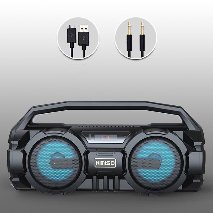 Loa Bluetooth Sách Tay KIMISO KM-S1 (Tặng Kèm Mic Hát Karaoke) Và KM7  - Lỗi Đổi Mới Trong 14 Ngày-Bảo Hành 12 Tháng