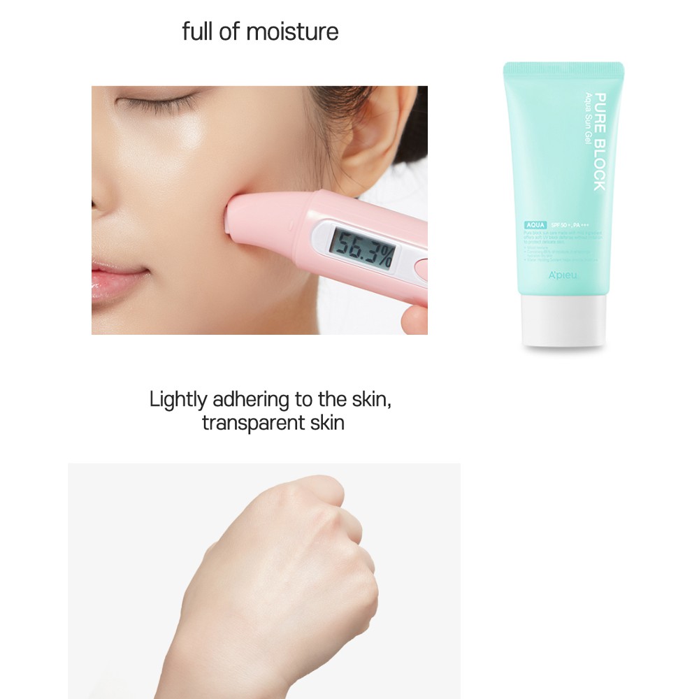 [APIEU] Kem chống nắng Apieu dạng Gel chống thấm nước chăm sóc da hàng ngày | BigBuy360 - bigbuy360.vn