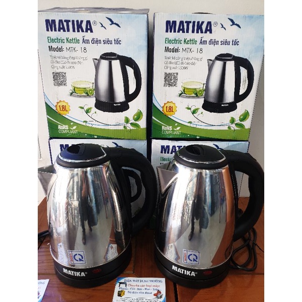 Ấm siêu tốc MATIKA. MTK-18 . 1,8 lít 1500W