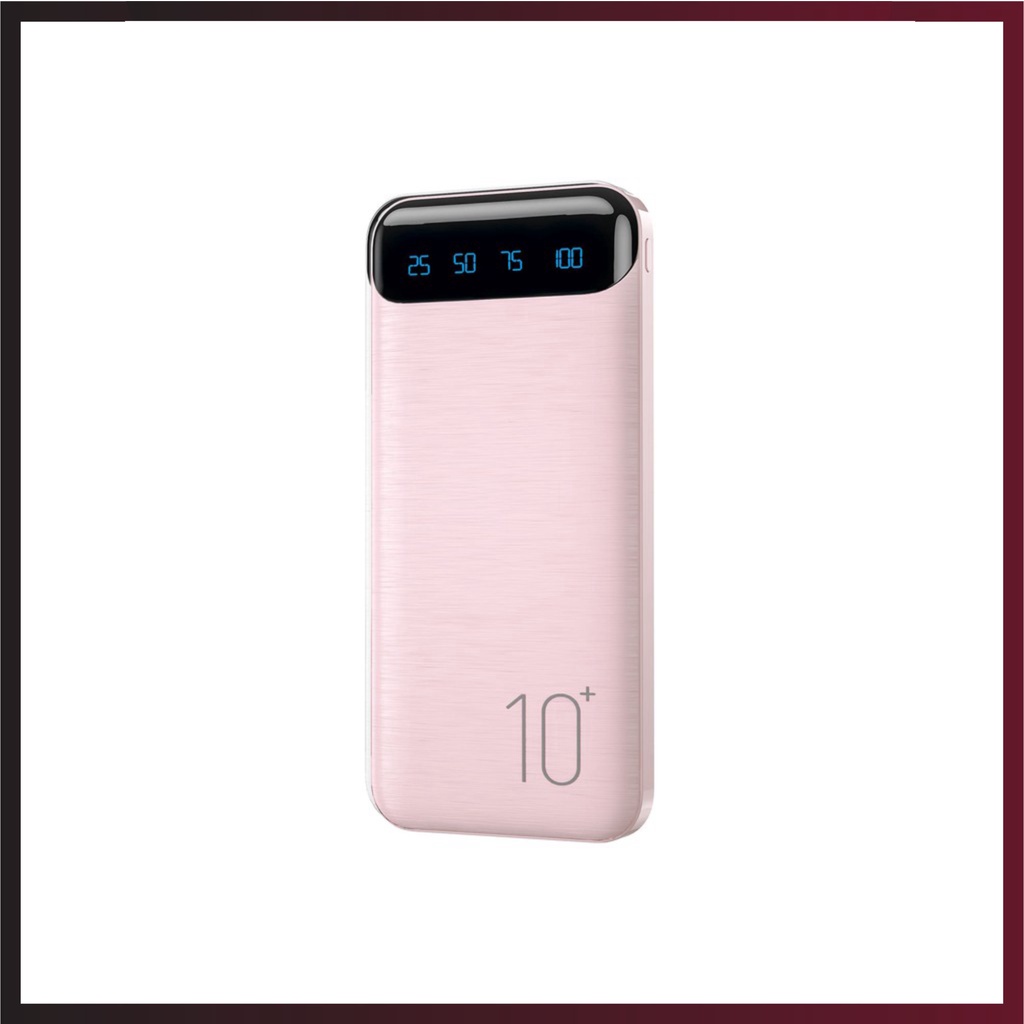 Sạc dự phòng 10000mAh mini chính hãng WK WP-161 thiết kế độc đáo, nhỏ gọn, nhiều màu sắc lựa chọn, sạc nhanh 2.1A