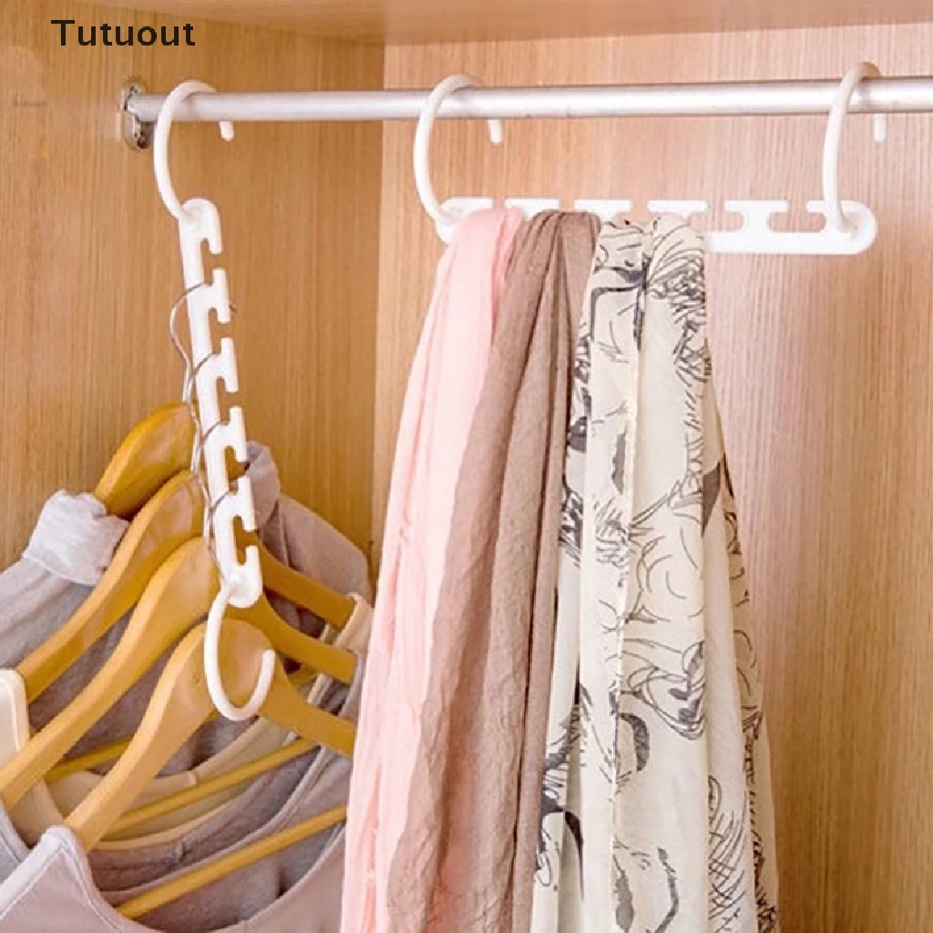 Móc treo quần áo 9 lỗ có thể xoay đa dụng