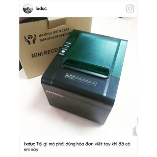 Máy in hóa đơn K80 Antech PRP085- USB (BH MỘT ĐỔI MỘT)