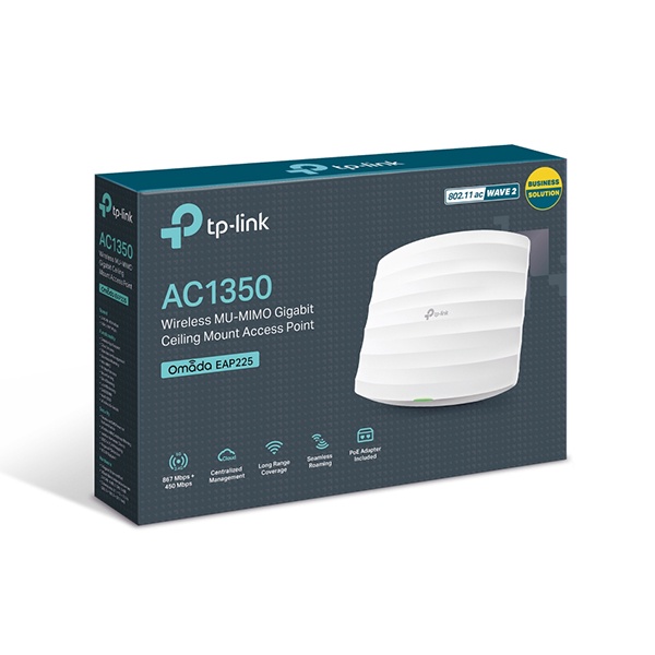 Access Point gắn trần MU-MIMO Gigabit AC1350 - EAP225