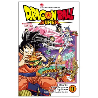 Sách dragon ball super - tập 11: cuộc đại vượt ngục