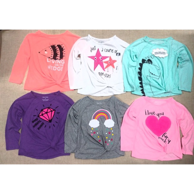 Áo thun dài tay cho bé
