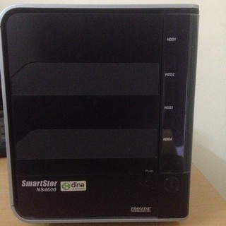 Thiết bị lưu trữ mạng NAS Promise SmartStor NS4600 (4 bay ổ cứng)